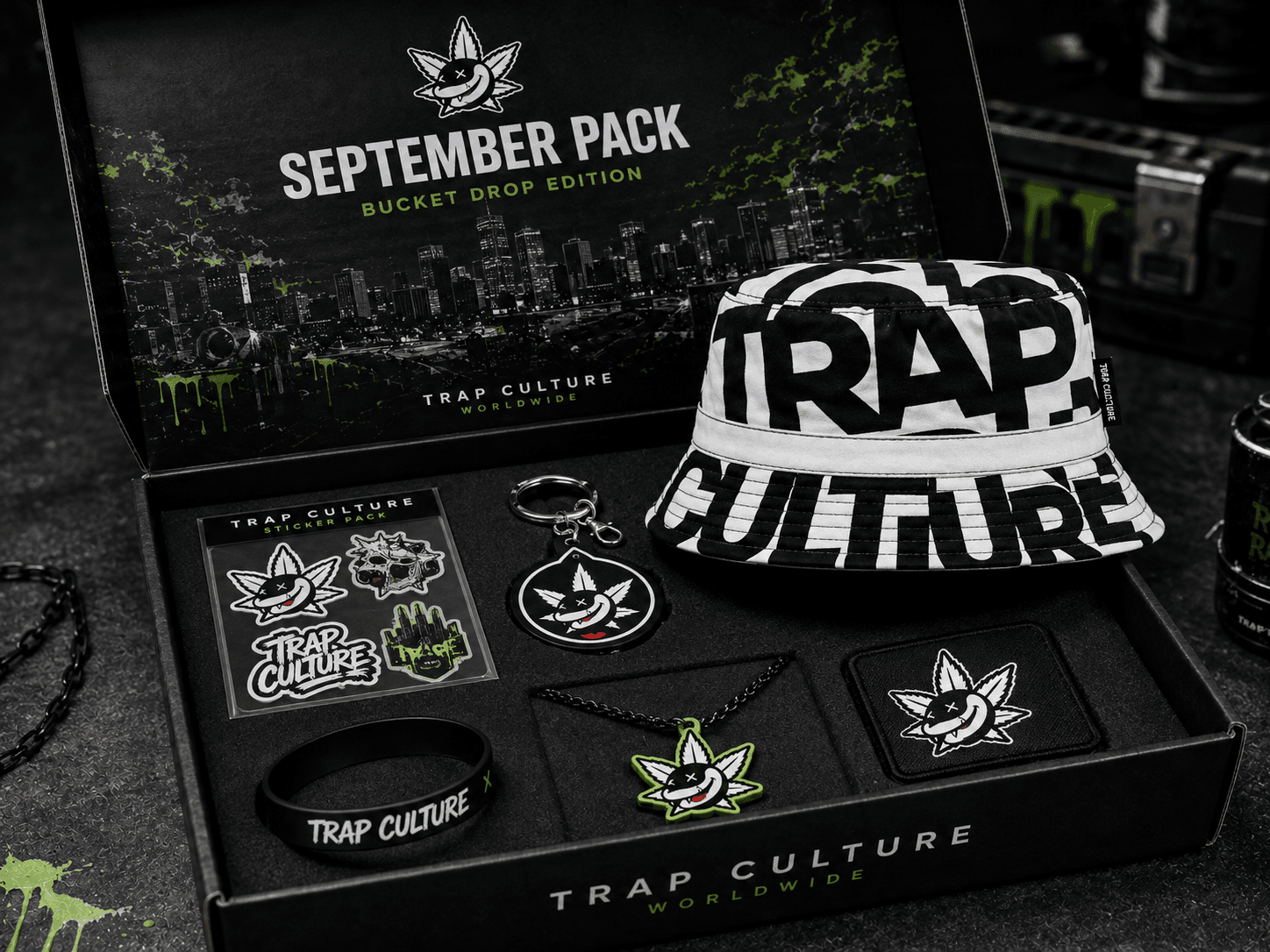 September Trap Pack monthly box concept