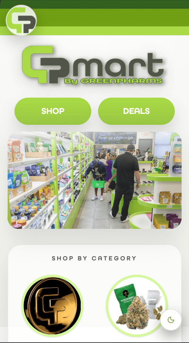 GP Mart app preview