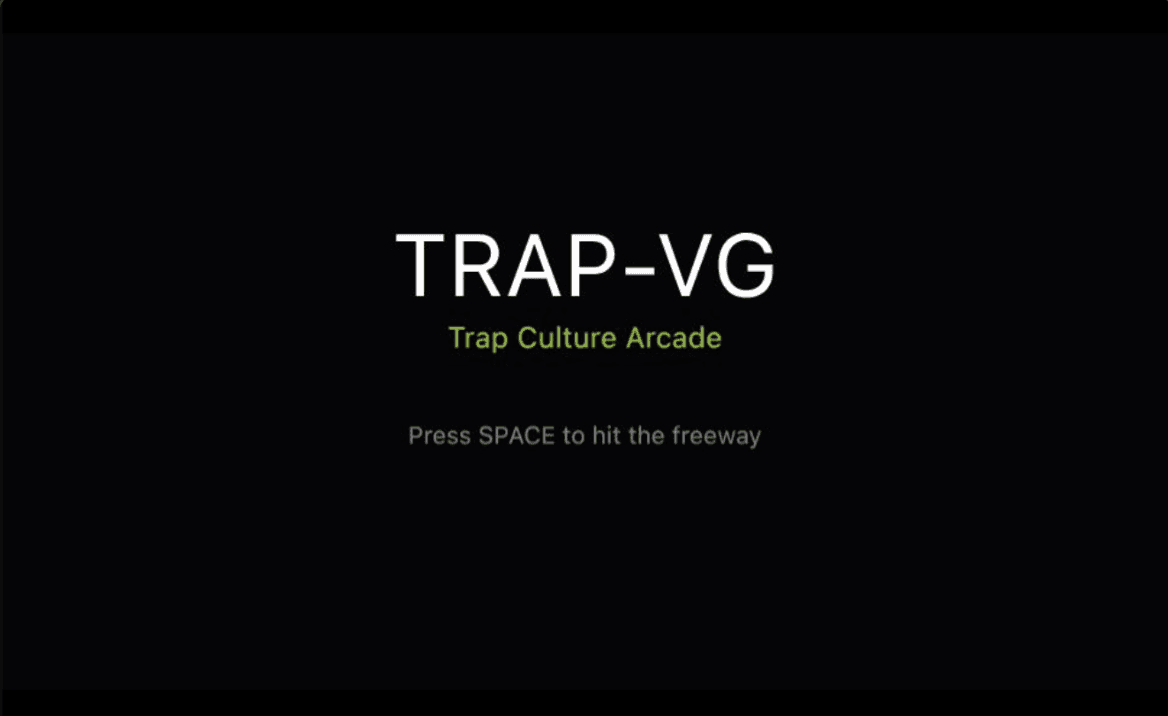 Trap VG title screen preview